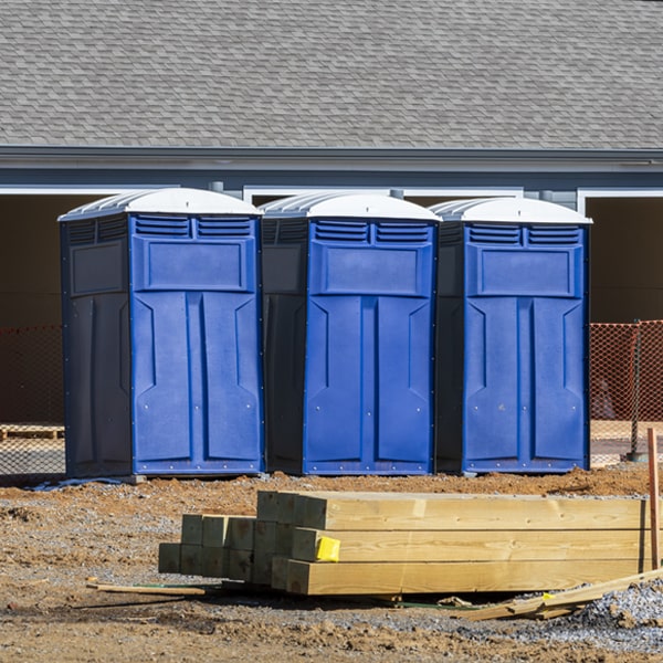 are there any restrictions on what items can be disposed of in the porta potties in Milnesand